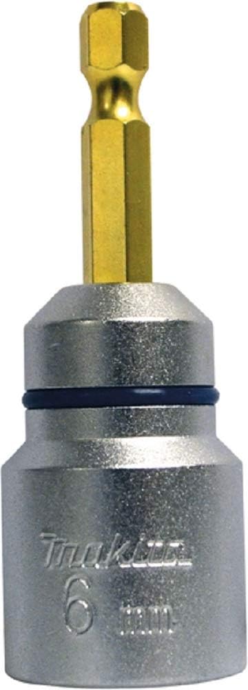 Makita 6mm Threaded Rod Socket Adapter | 1/4" Hex Drive | B-42961