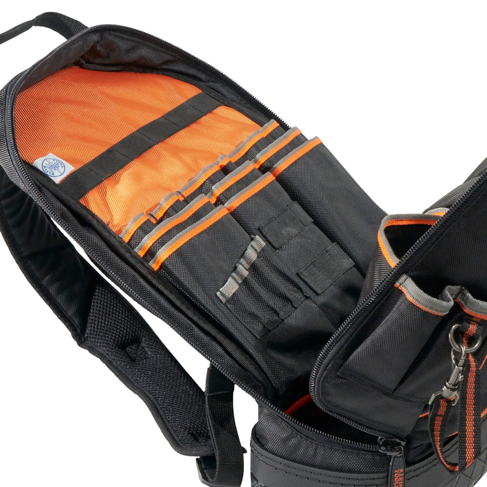 36.8cm 39 Pockets Black Tradesman Pro™ Tool Bag Backpack 55421BP-14 by Klein