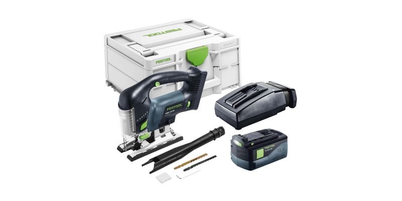 18V 5.2Ah D-Handle Jigsaw Kit PSBC420 (575014) by Festool