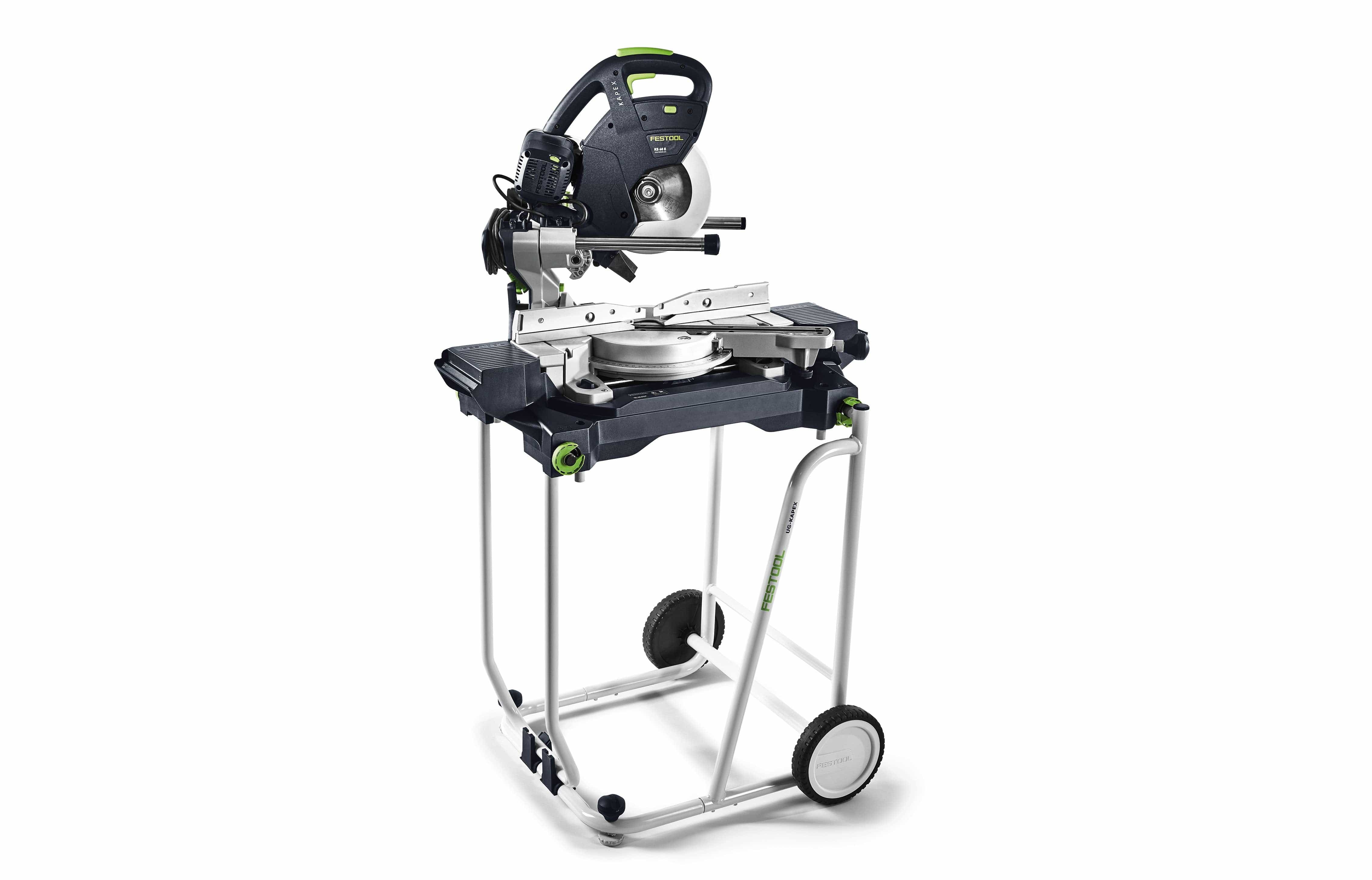 Festool KS 60 KAPEX 216mm Slide Compound Mitre Saw with LED Spotlight Set 575465