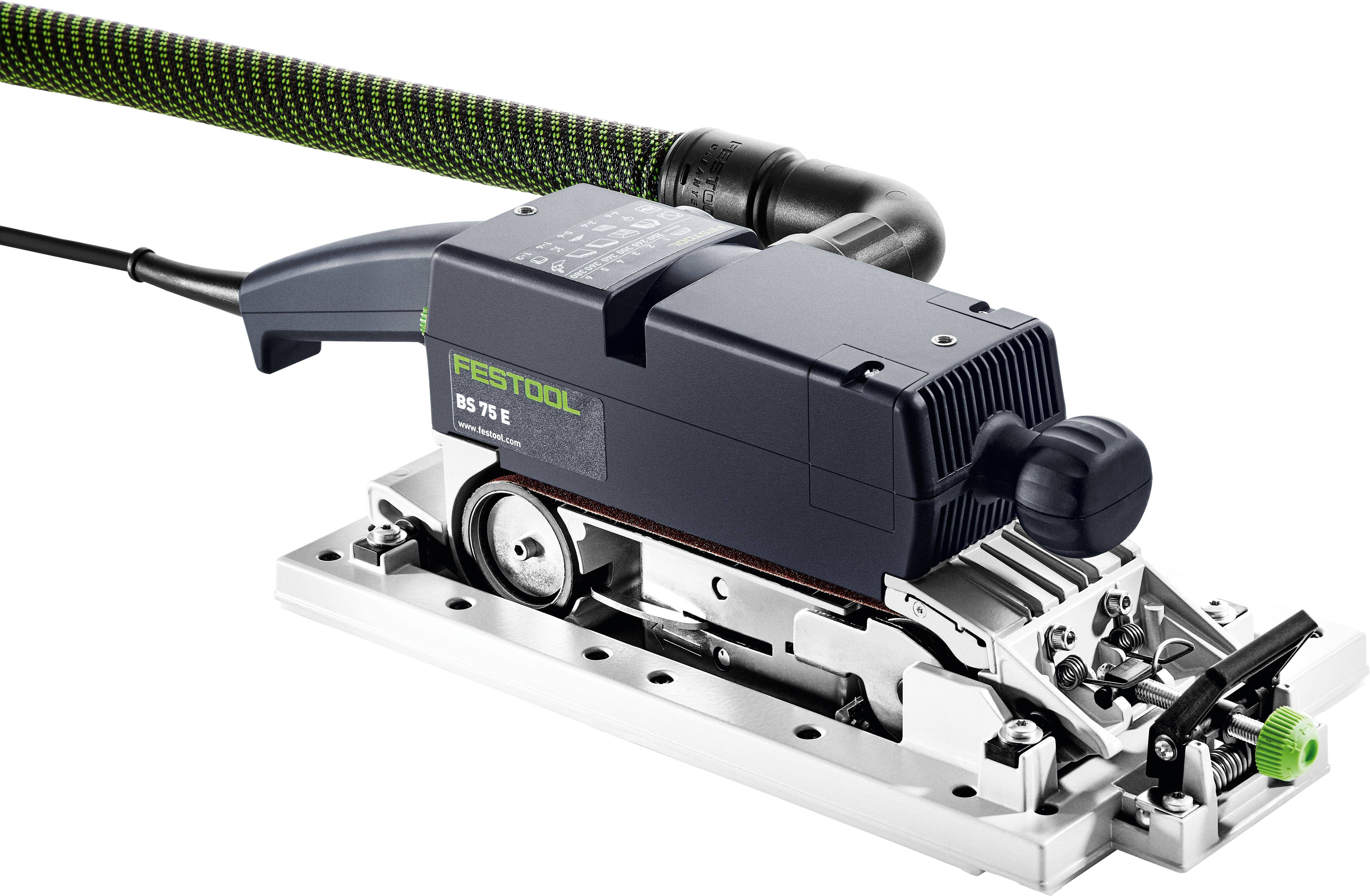 Festool 75mm x 533mm Belt Sander in Systainer with Sanding Frame Set BS 75 E 576297