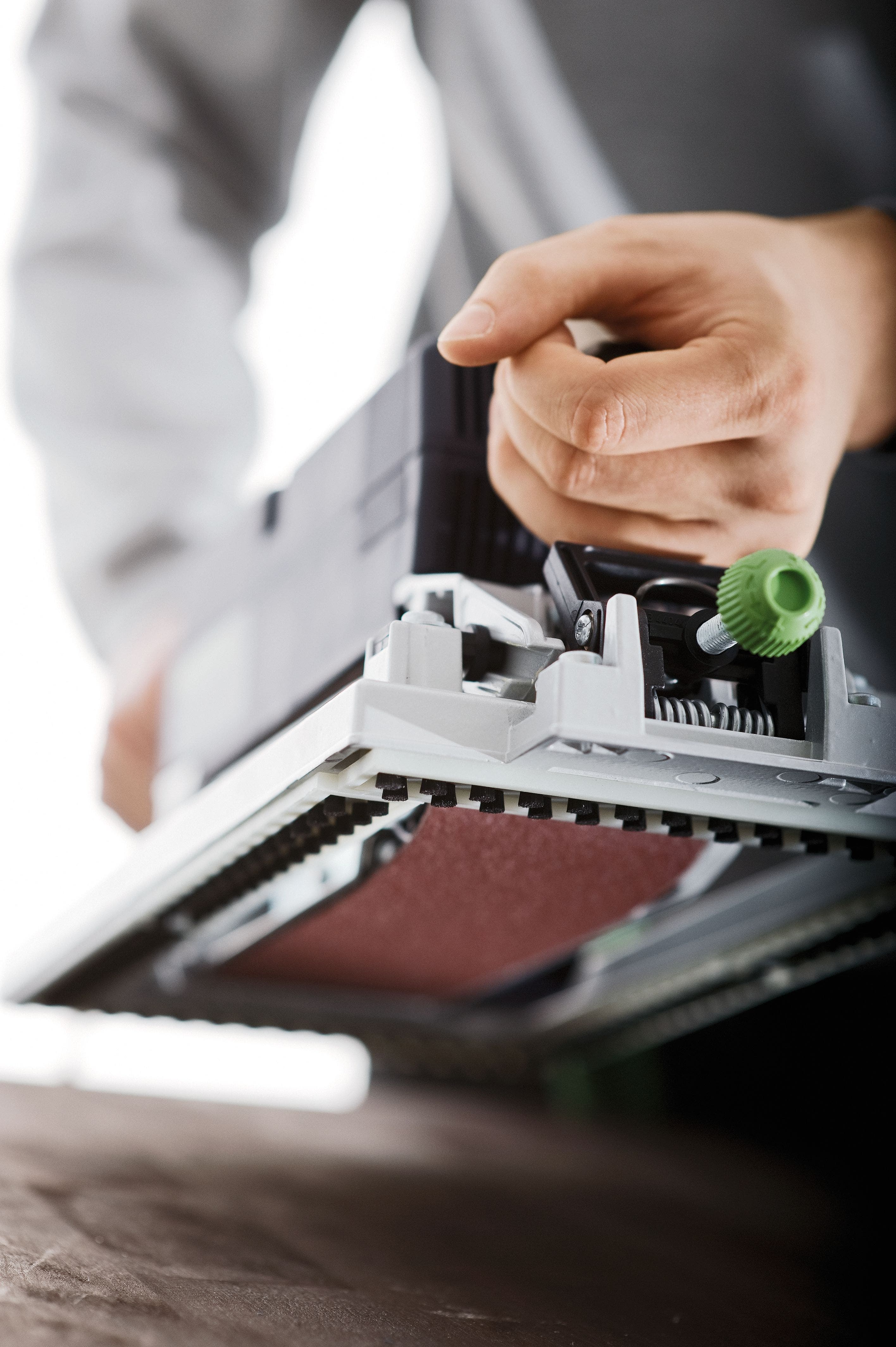 Festool 75mm x 533mm Belt Sander in Systainer with Sanding Frame Set BS 75 E 576297