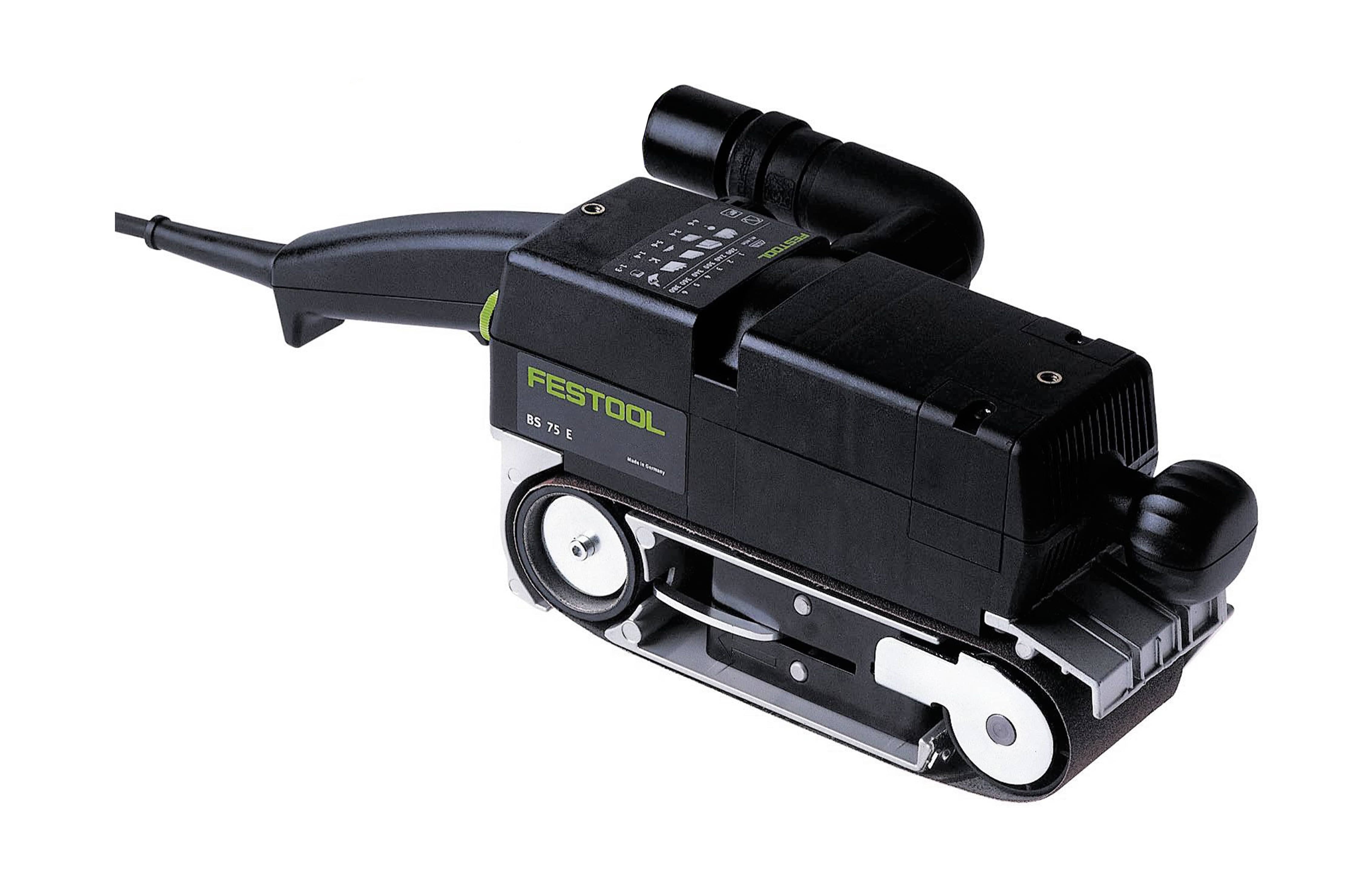 Festool 75mm x 533mm Belt Sander in Systainer with Sanding Frame Set BS 75 E 576297