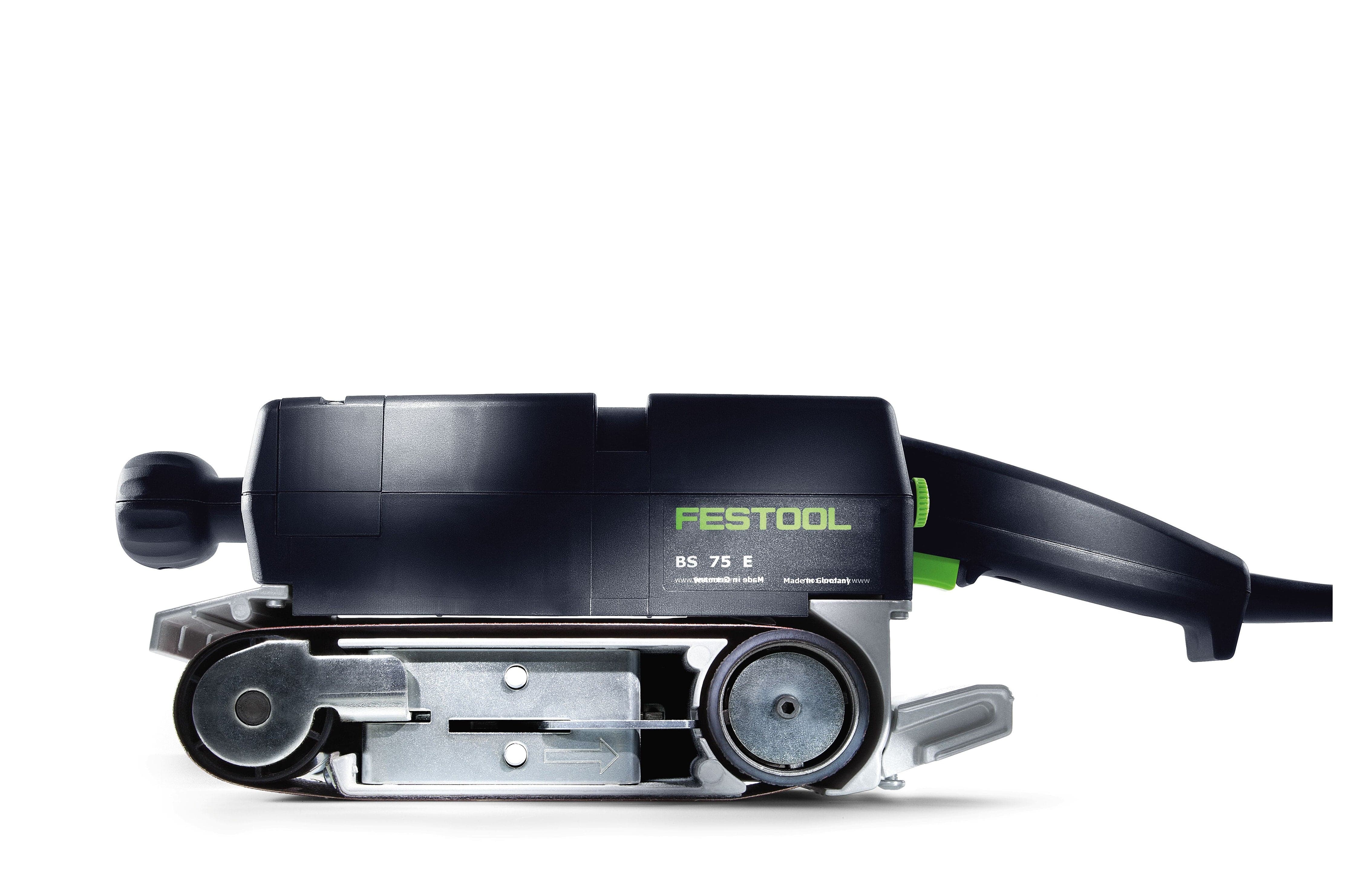 Festool 75mm x 533mm Belt Sander in Systainer with Sanding Frame Set BS 75 E 576297