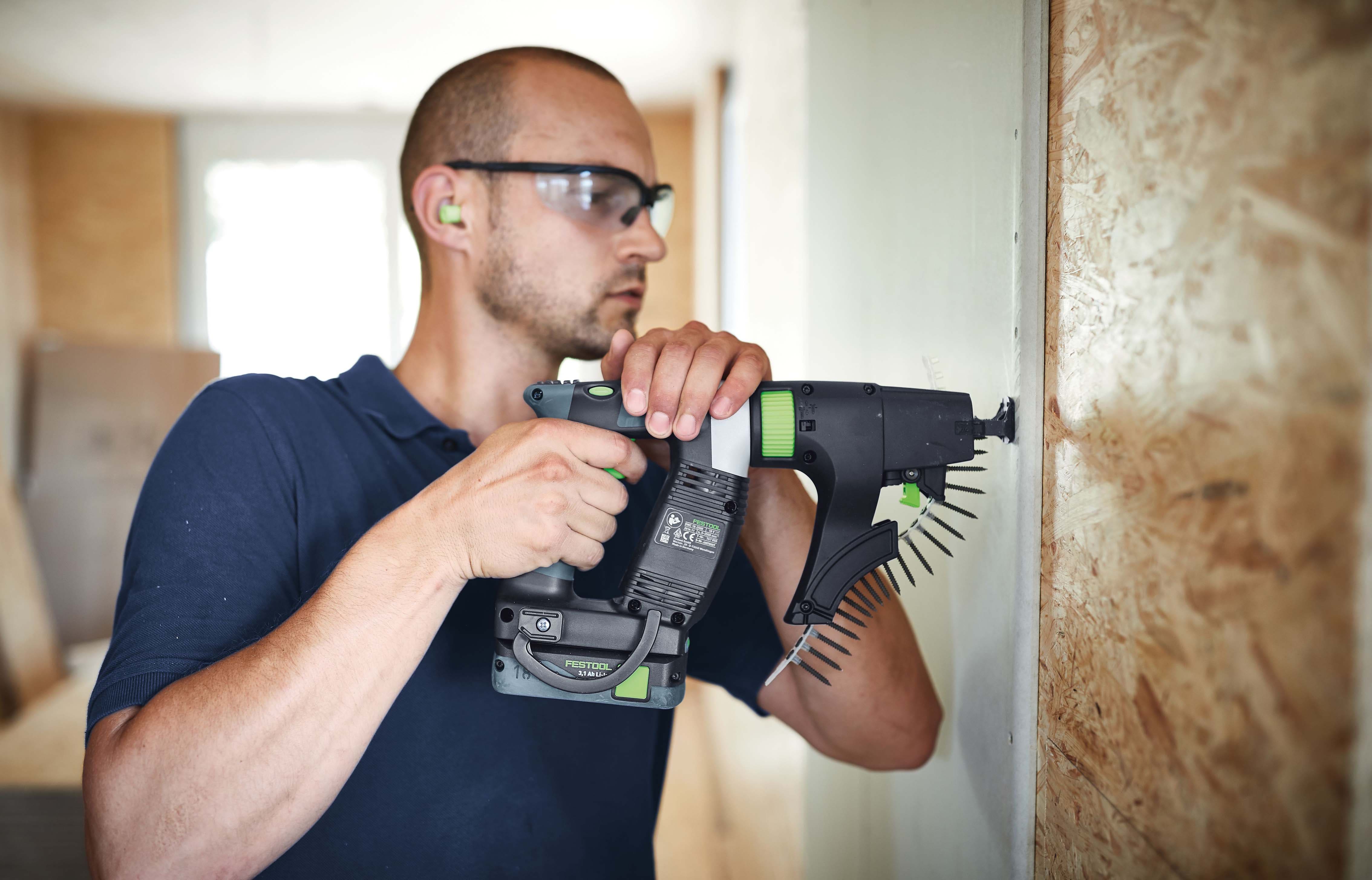 Festool DWC 18V Cordless Collated Screwgun Basic in Systainer 576504