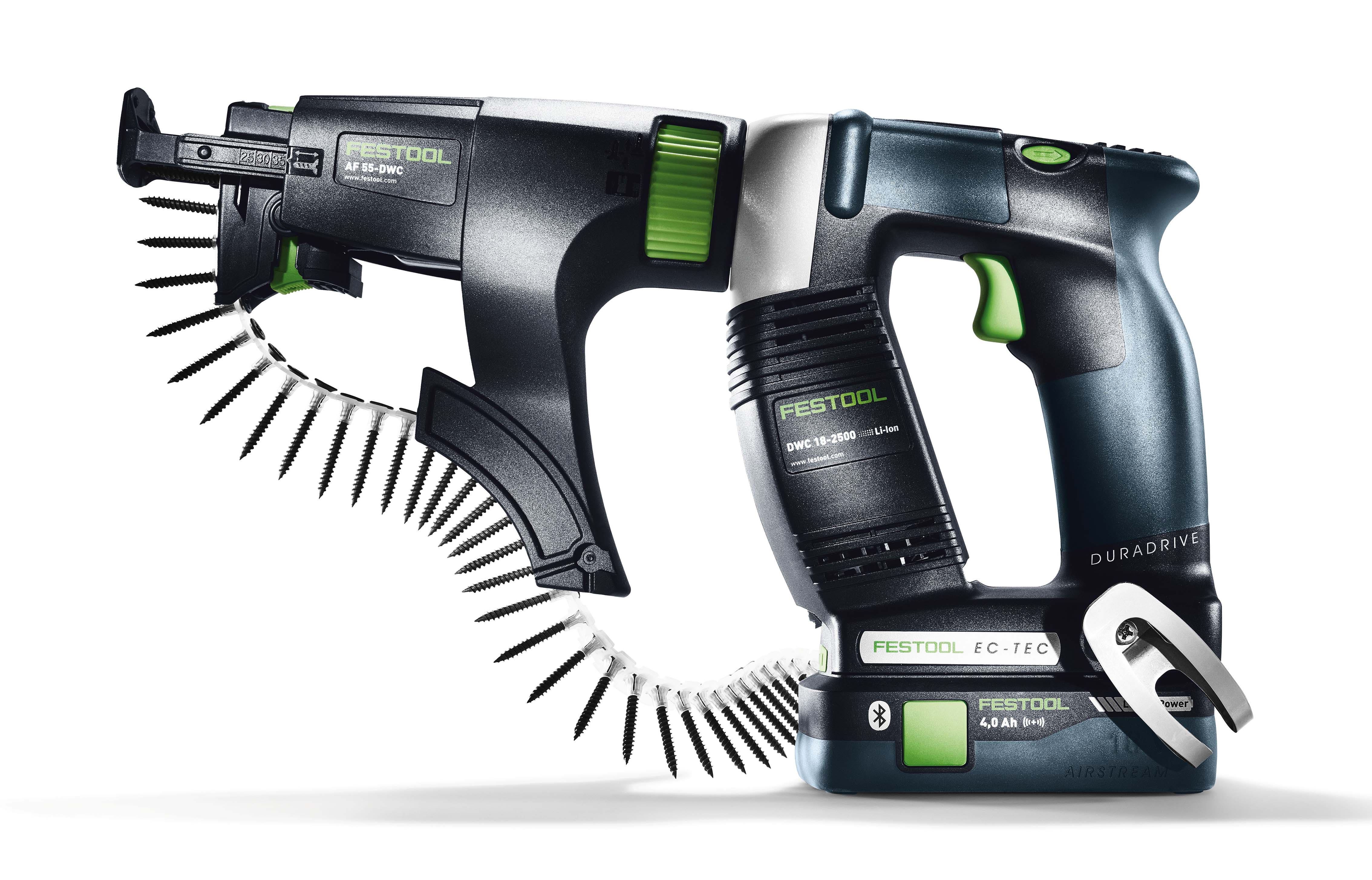 Festool DWC 18V Cordless Collated Screwgun Basic in Systainer 576504