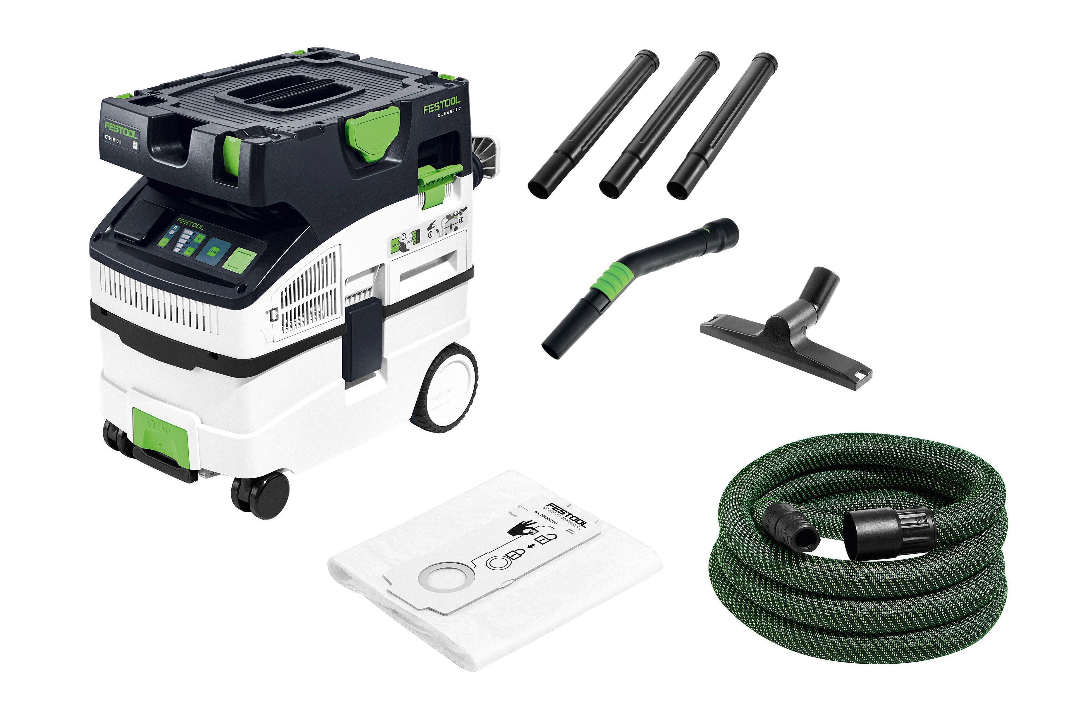 Festool 15L M Class Dust Extractor + Cleaning Kit CT MIDI 576740