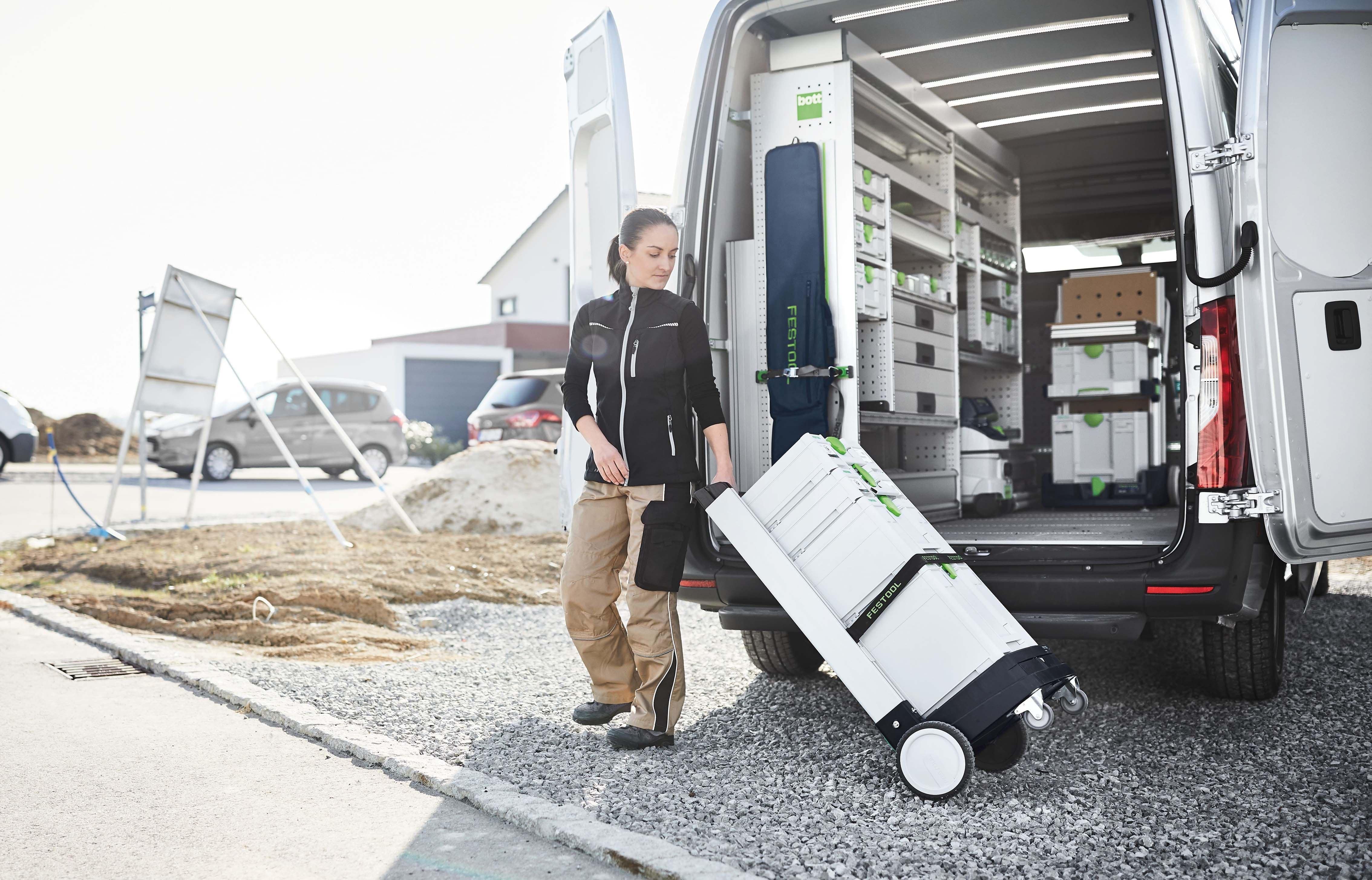 Systainer3 SYS 1 for 80x133mm / D125mm / 100mm Delta Abrasives 576781 by Festool