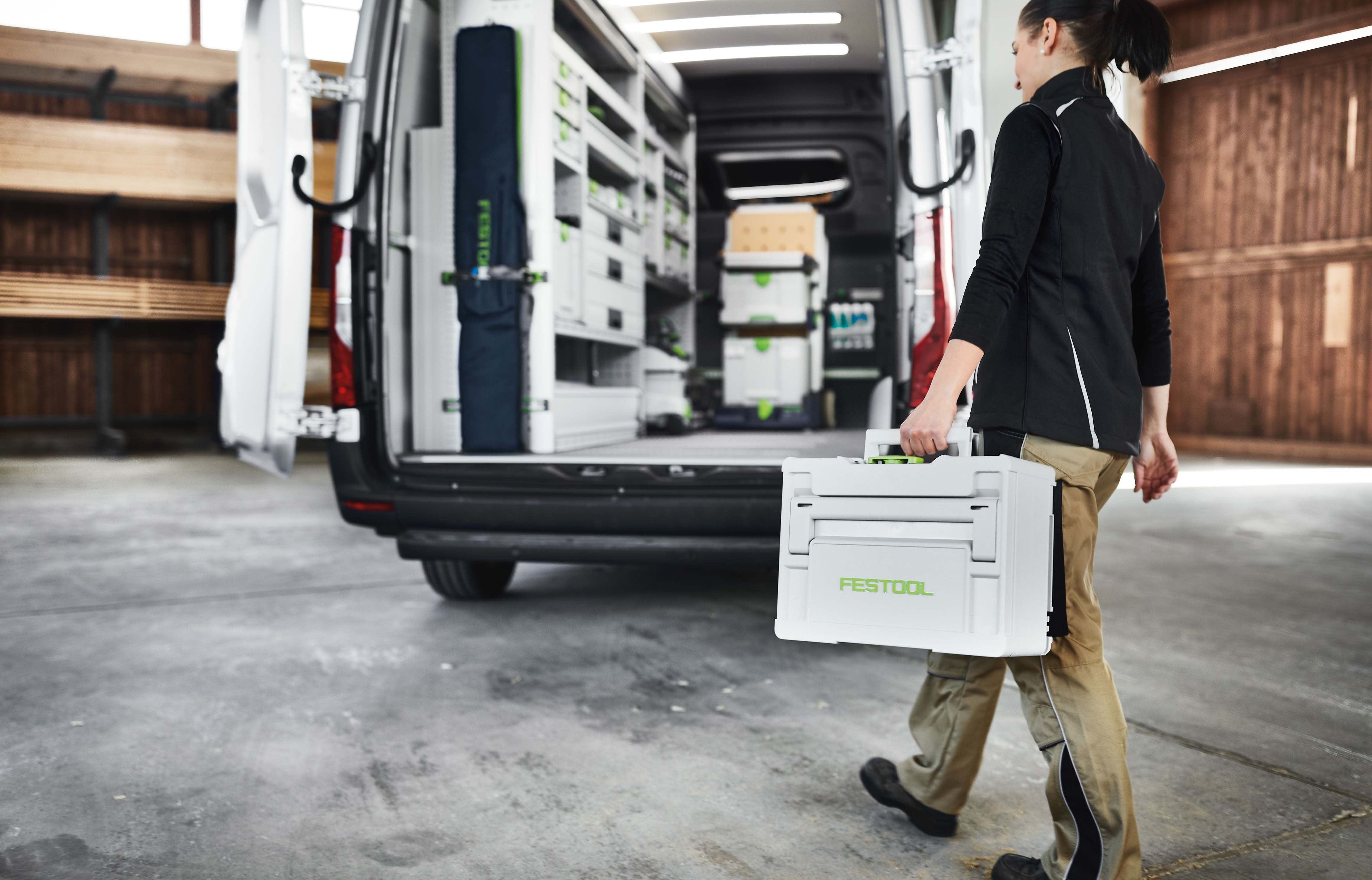 Systainer3 SYS 1 for 80x133mm / D125mm / 100mm Delta Abrasives 576781 by Festool