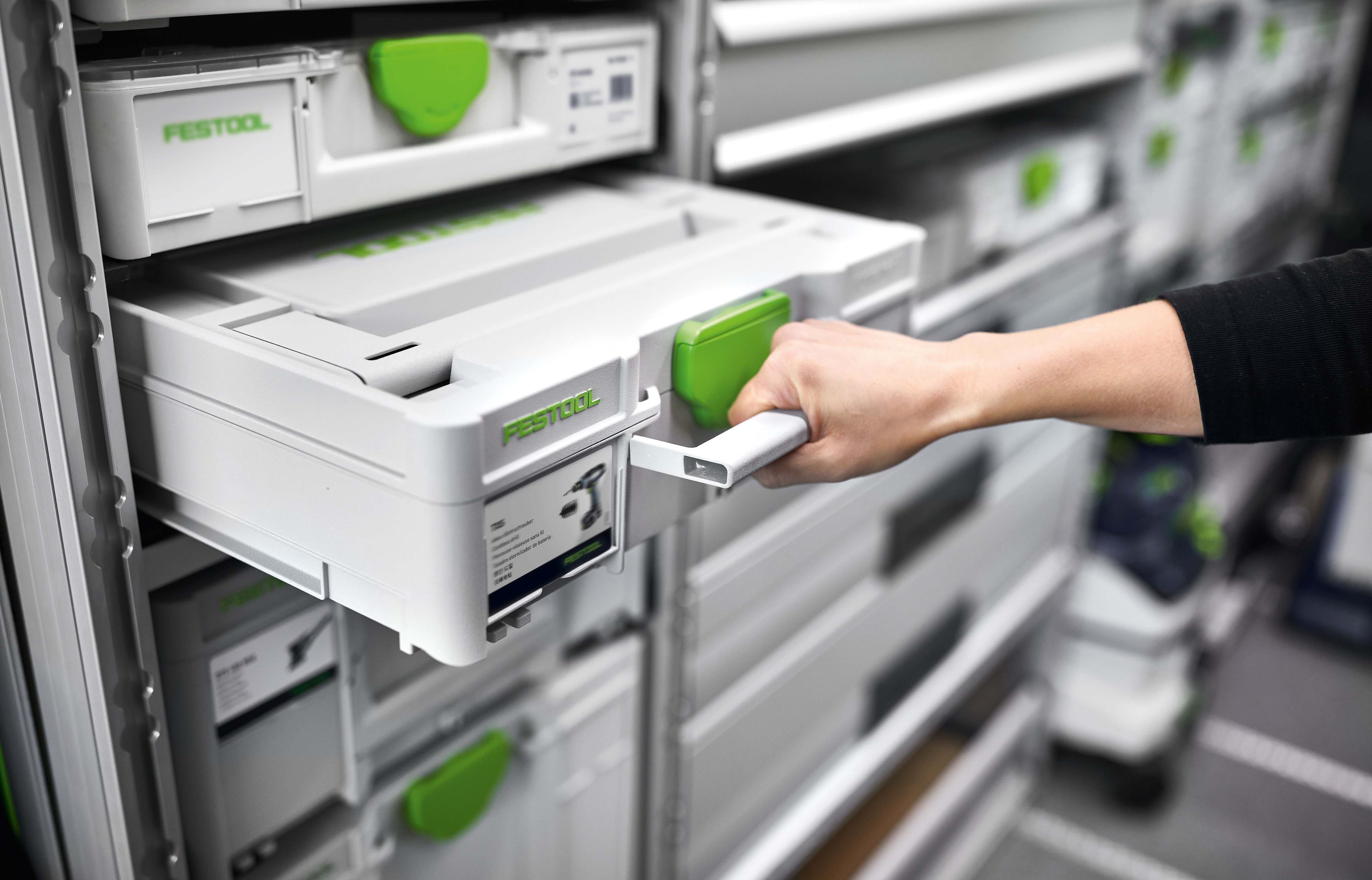 Systainer3 SYS 1 for 80x133mm / D125mm / 100mm Delta Abrasives 576781 by Festool