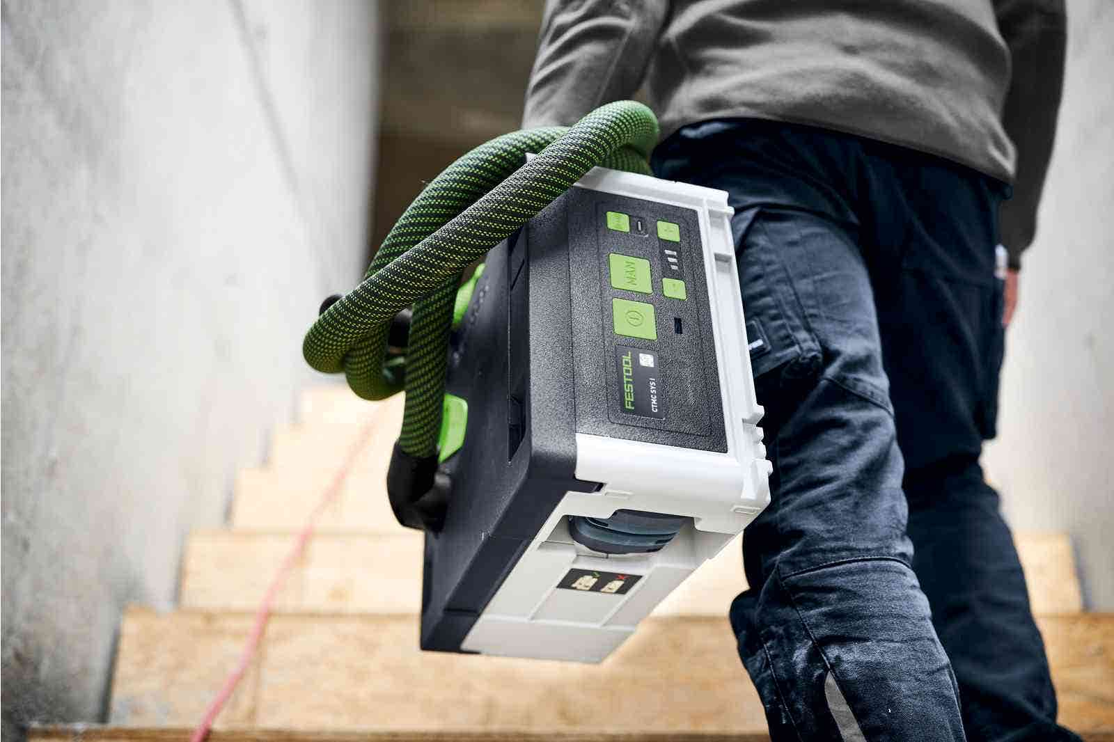 Festool CTMC SYSI 4.5l M Class 18V Cordless Mobile Dust Extractor 4.0Ah High Power Energy Set 576942
