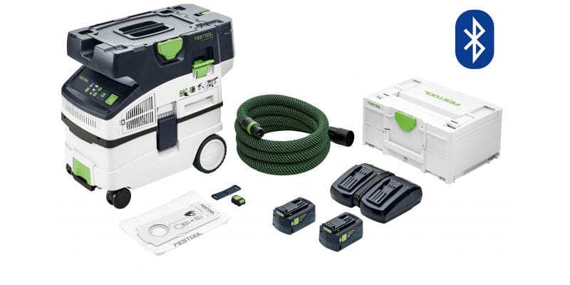 CTLC MINI 10l L Class 18V Cordless Mobile Dust Extractor 5.2Ah Energy Set -  577149 by Festool