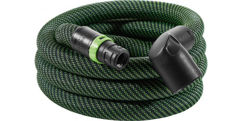 27mm x 3m with 90 Degree Angle Adaptor Anti Static Smooth Suction Hose 577160 by Festool