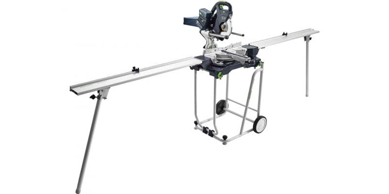 KSC 60 KAPEX 18V Cordless 216mm Slide Compound Mitre Saw 5.2Ah Energy Set & Stand 577178 by Festool