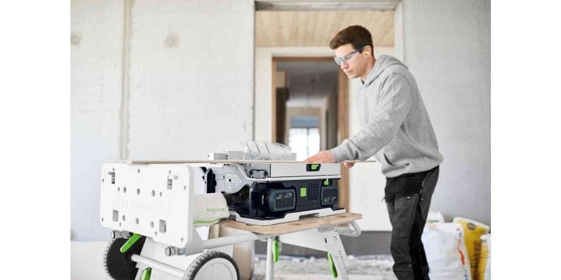 CSC SYS 50 18V Cordless 168mm Systainer Saw 5.2Ah Bluetooth Set - 577376 by Festool