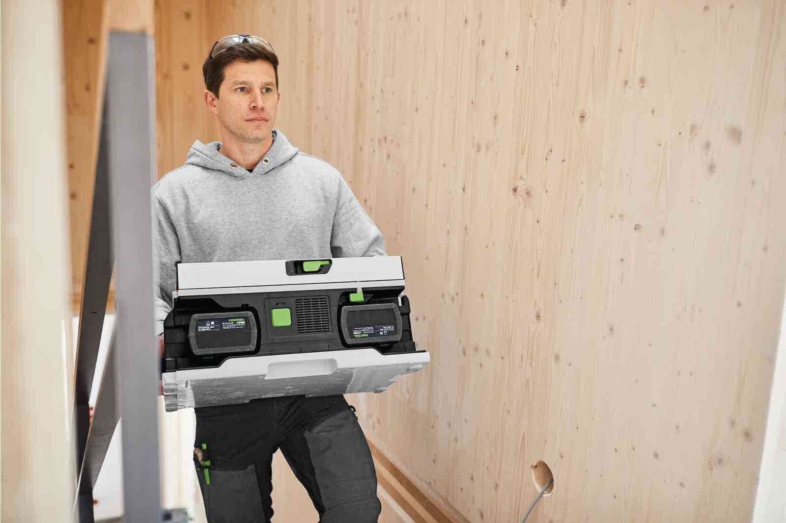 Festool CSC SYS 50 18V Cordless 168mm Systainer Saw 5.2Ah Bluetooth Set 577376