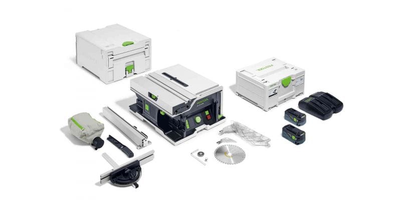 CSC SYS 50 18V Cordless 168mm Systainer Saw 5.2Ah Bluetooth Set - 577376 by Festool