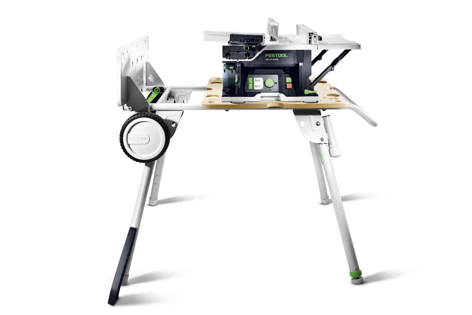 CSC SYS 50 18V Cordless 168mm Systainer Saw 5.2Ah Bluetooth Set & Underframe 577381 by Festool