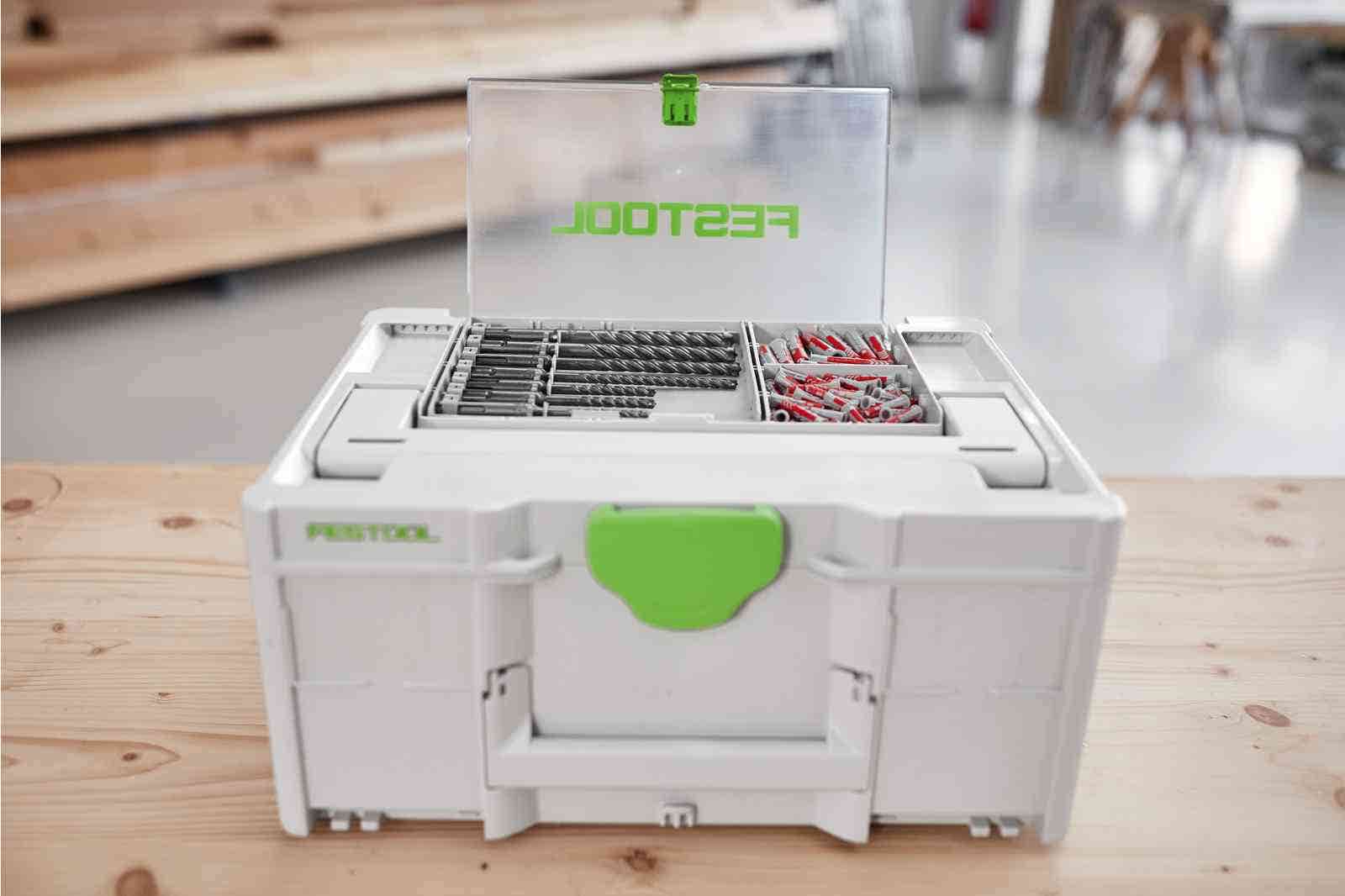Festool SDS Plus Hammer Drill Bit SYS Case Set for Systainer3 BKS SYS3 D5-12 SDS (577398)