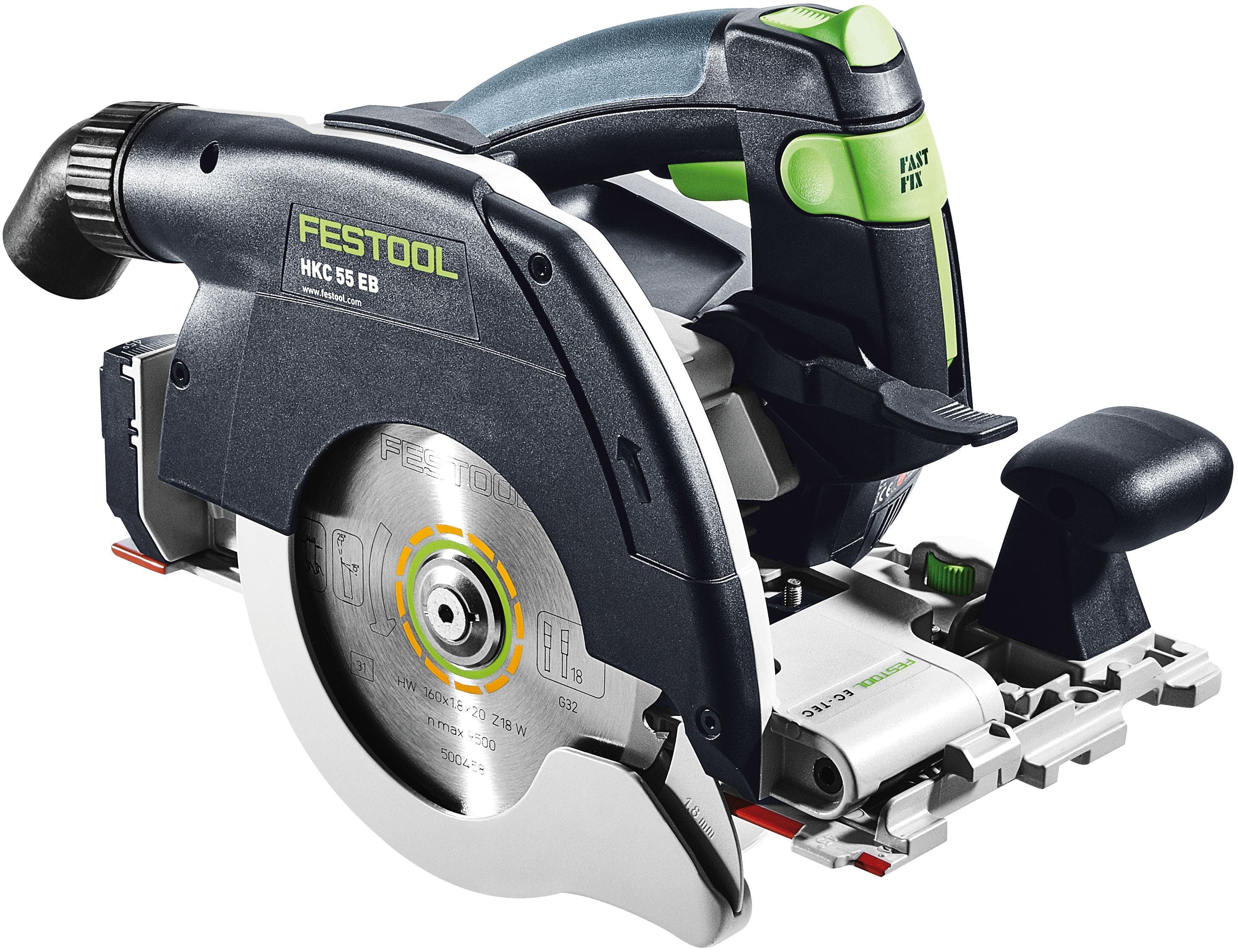 Festool HKC 55 18V 160mm Cordless Circular Saw 5.0Ah Bluetooth Set in Systainer 577443