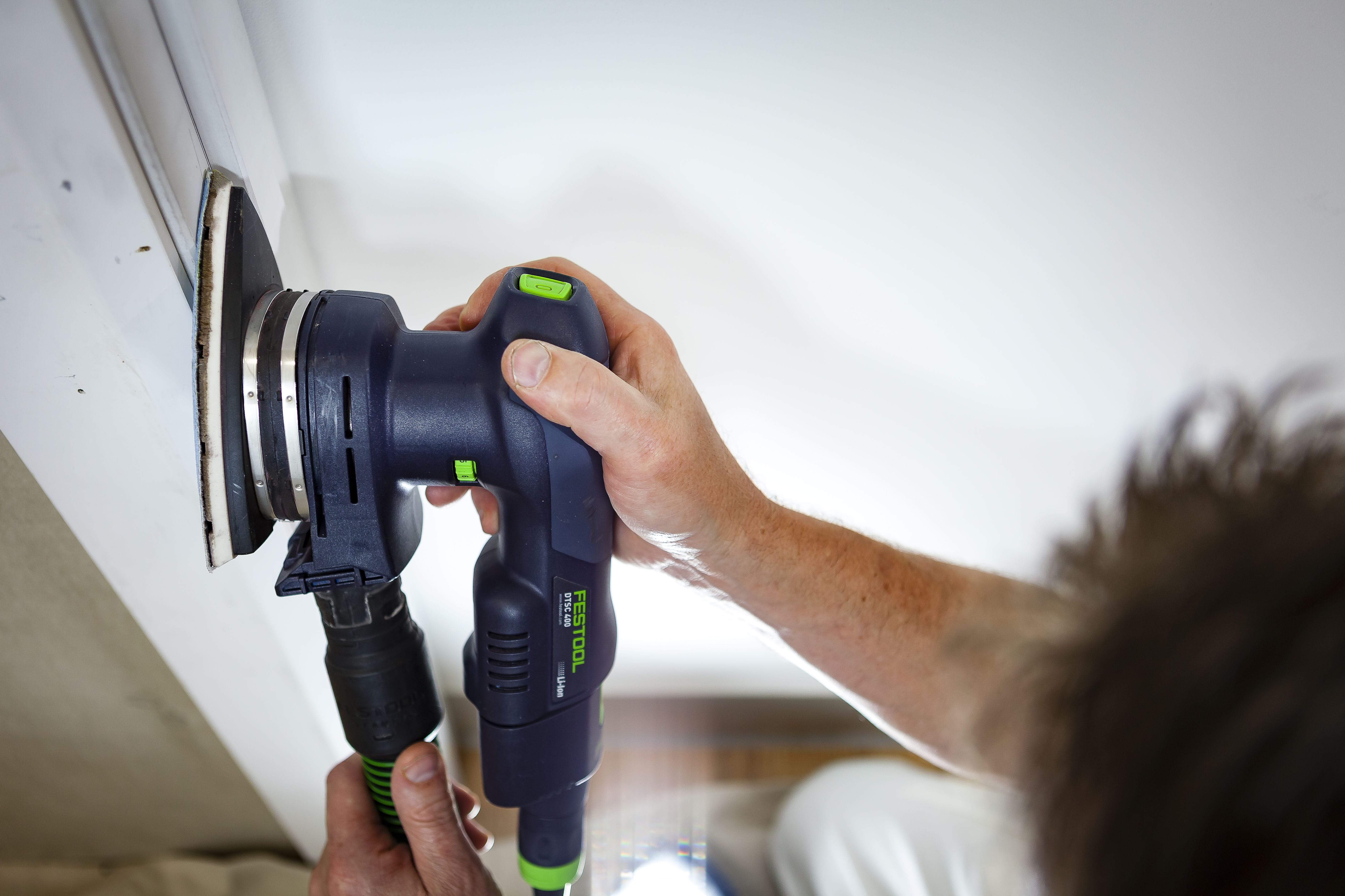 DTSC 400 18V 100mm x 150mm Cordless Orbital Iron Head Sander Basic in Systainer Bare (Tool Only) 577507 by Festool