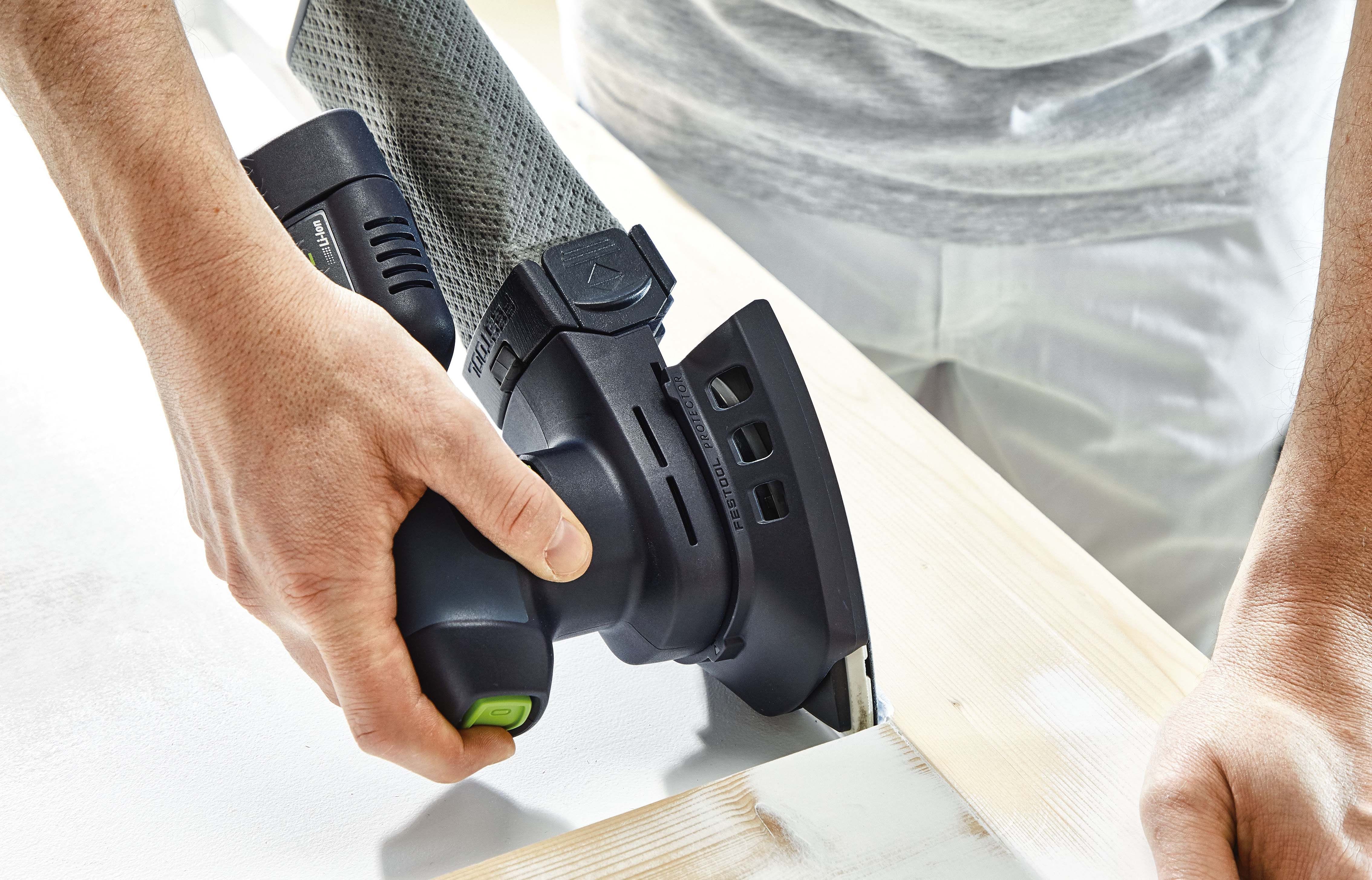 DTSC 400 18V 100mm x 150mm Cordless Orbital Iron Head Sander Basic in Systainer Bare (Tool Only) 577507 by Festool