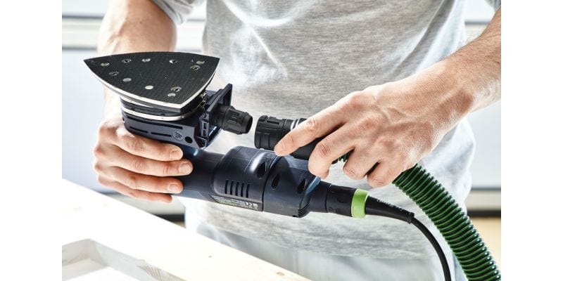 DTSC 400 18V 100mm x 150mm Cordless Orbital Iron Head Sander Basic in Systainer Bare (Tool Only) 577507 by Festool