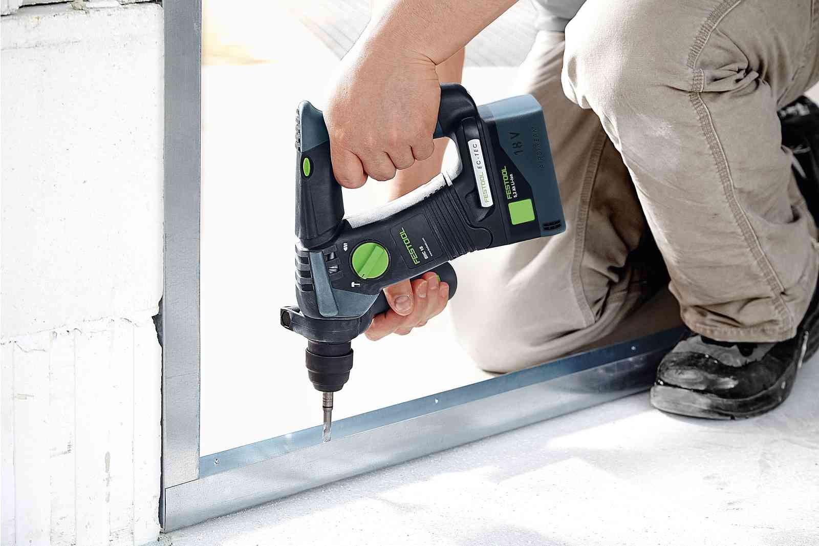 BHC 18V Cordless Rotary Hammer Basic in Systainer 577600 by Festool