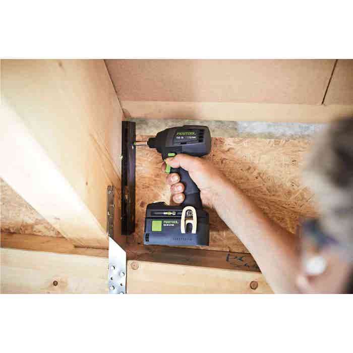 Festool TID/TPC 18V 2 Piece Impact Driver and 4 Speed Hammer Drill 4.0/5.0Ah Set in Systainer 577657