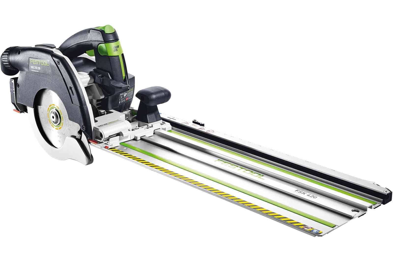 160mm 18V 5.0Ah Cordless Circular Saw Bluetooth Set in Systainer HKC 55 577675 by Festool