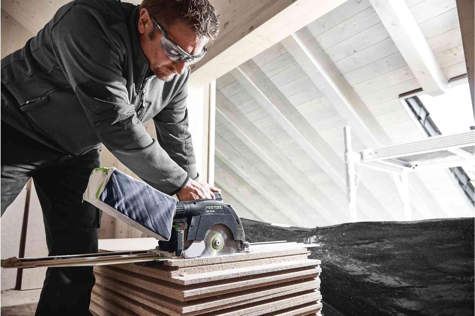 160mm 18V 5.0Ah Cordless Circular Saw Bluetooth Set in Systainer HKC 55 577675 by Festool