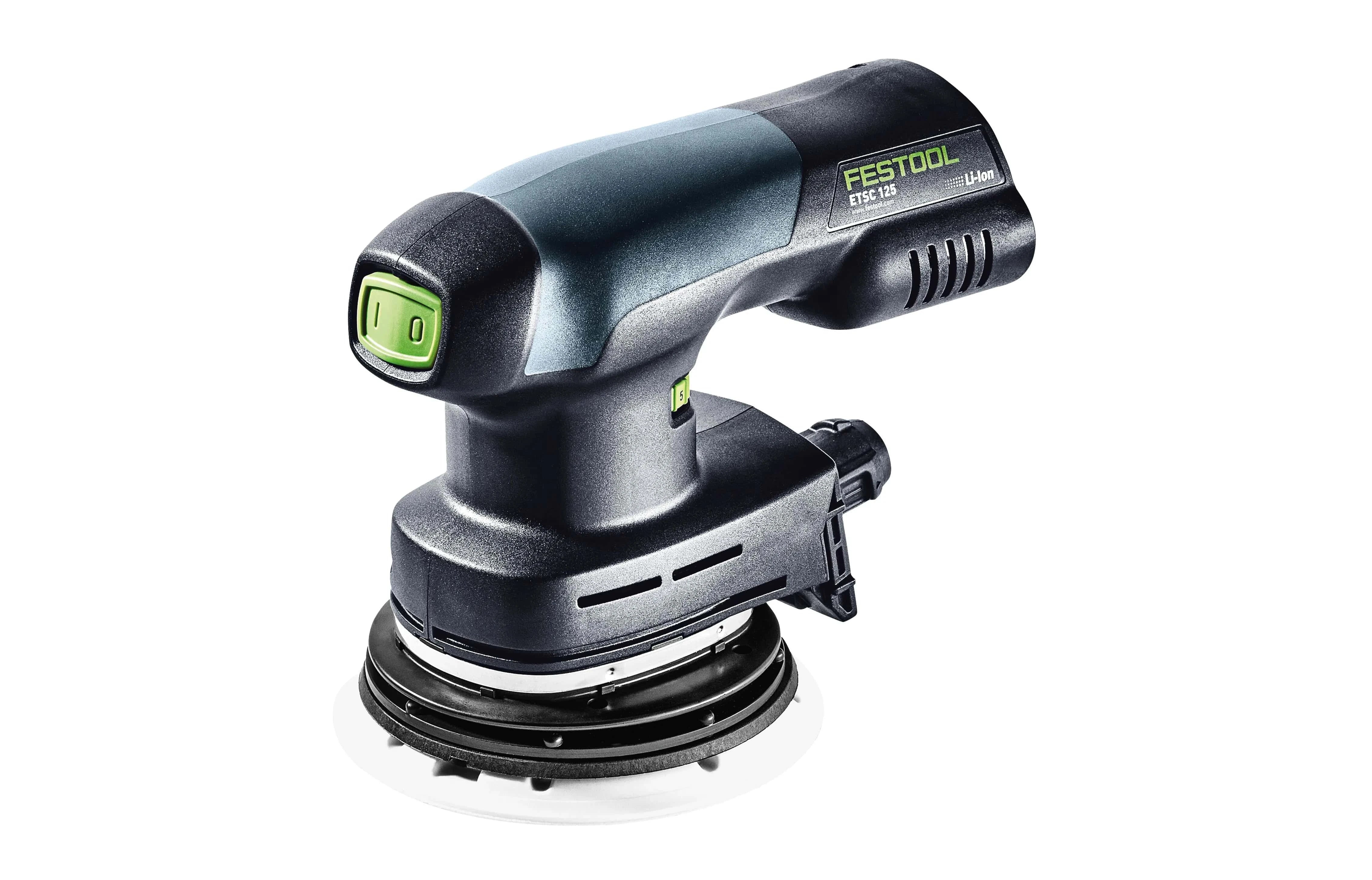 Festool ETSC 125 18V 125mm Cordless Random Orbital 2mm Sander Bluetooth 3.0Ah Set in Systainer 578145
