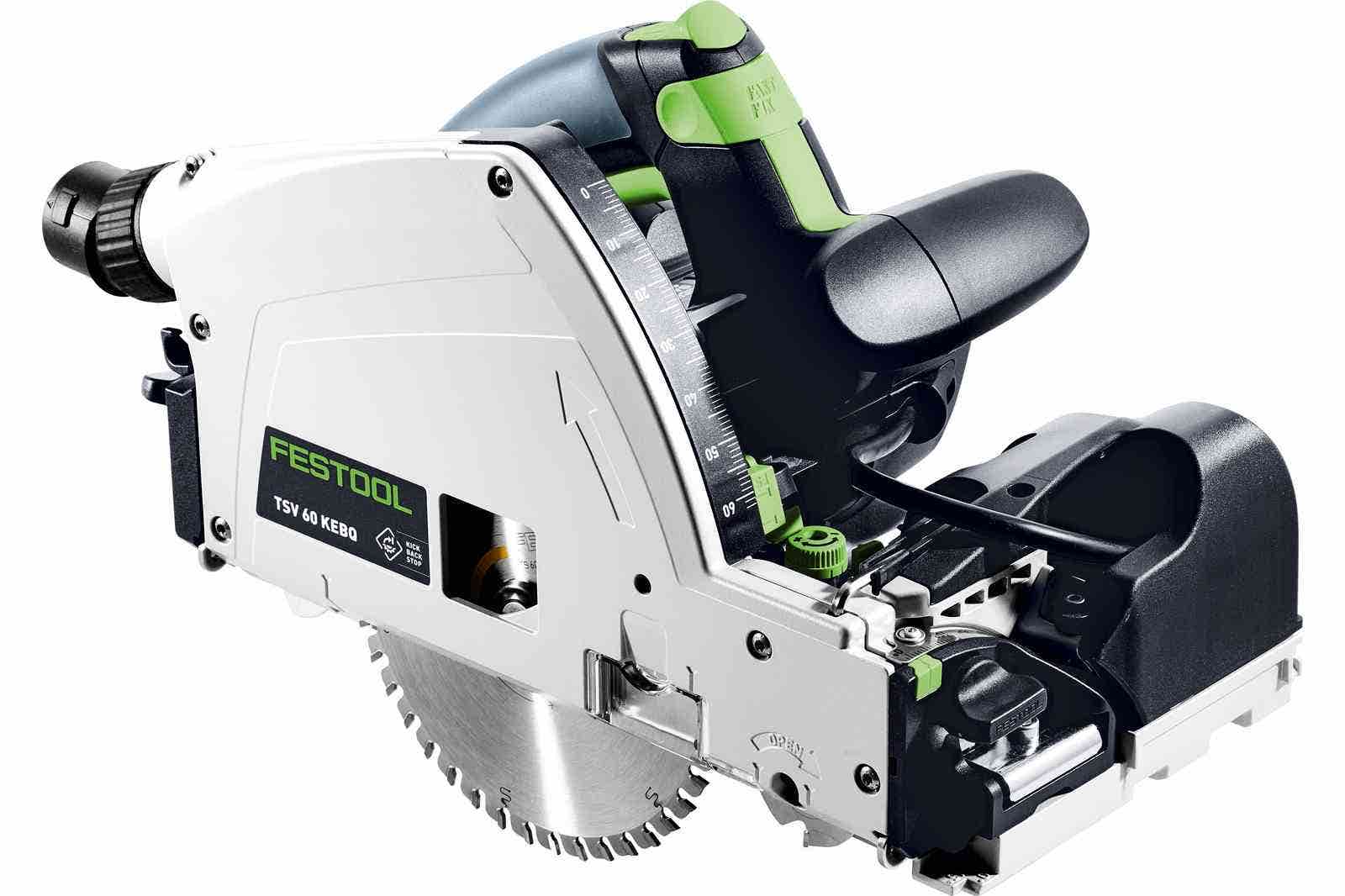 Festool TSV 60K 168mm Plunge Cut Scoring Saw in Systainer with 1900mm Rail 577745