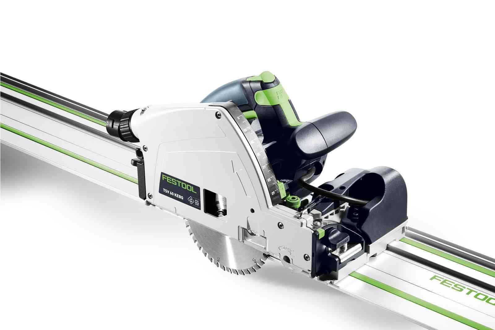 Festool TSV 60K 168mm Plunge Cut Scoring Saw in Systainer with 1900mm Rail 577745