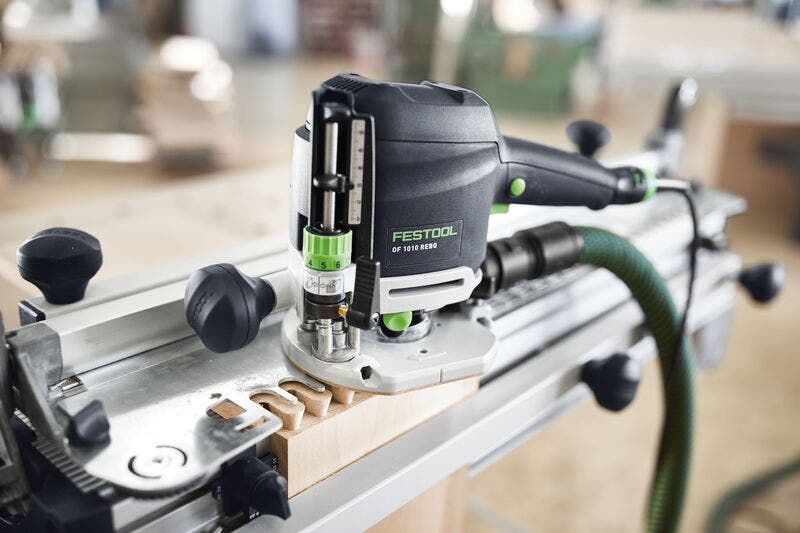 Festool OF 1010R 55mm Plunge Router with Light in Systainer 578016