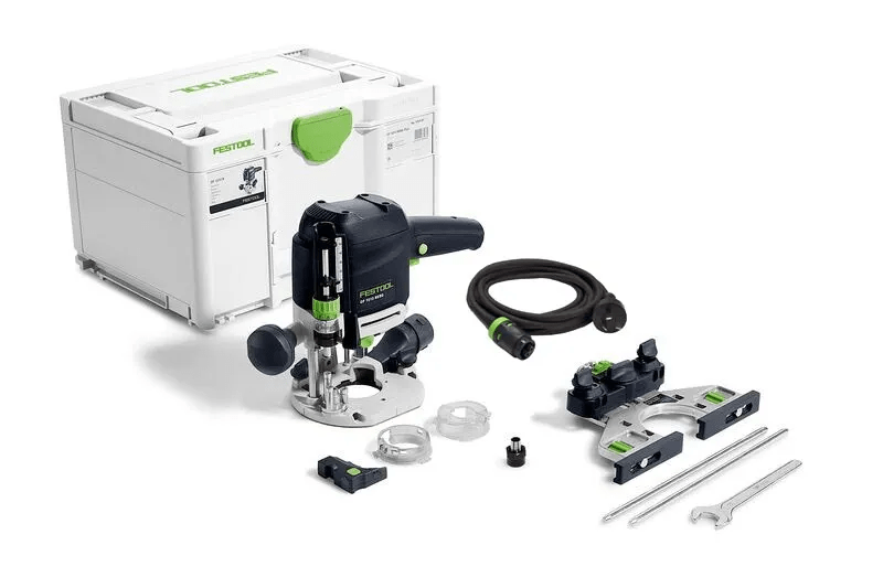 OF 1010R 55mm Plunge Router with Light in Systainer 578016 by Festool