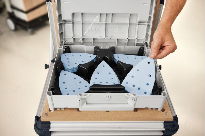 Festool Granat Abrasive Delta Systainer Set 9 Hole 578195