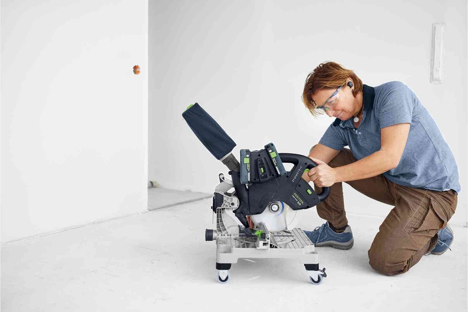 Festool SYMC 70 18V Cordless Symmetric 216mm Mitre Saw Basic Bare (Tool Only) 577424