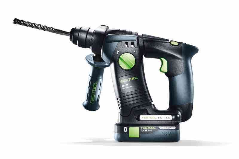 Festool BHC 18V Cordless SDS Plus Rotary Hammer 5.0Ah Bluetooth Set in Systainer 578282