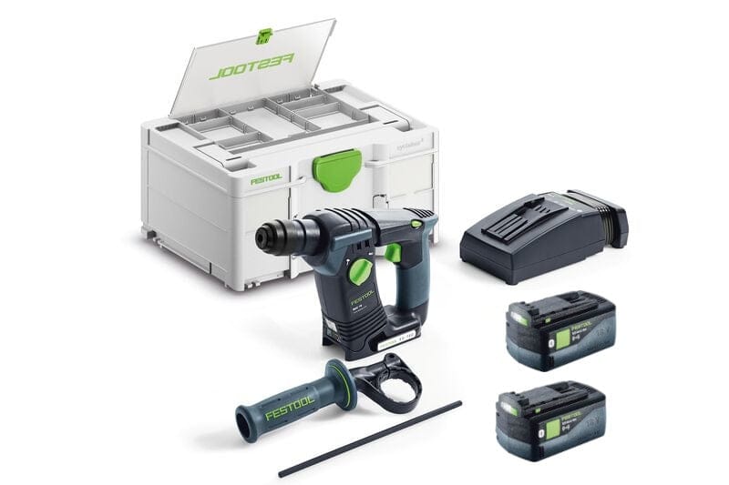 Festool BHC 18V Cordless SDS Plus Rotary Hammer 5.0Ah Bluetooth Set in Systainer 578282