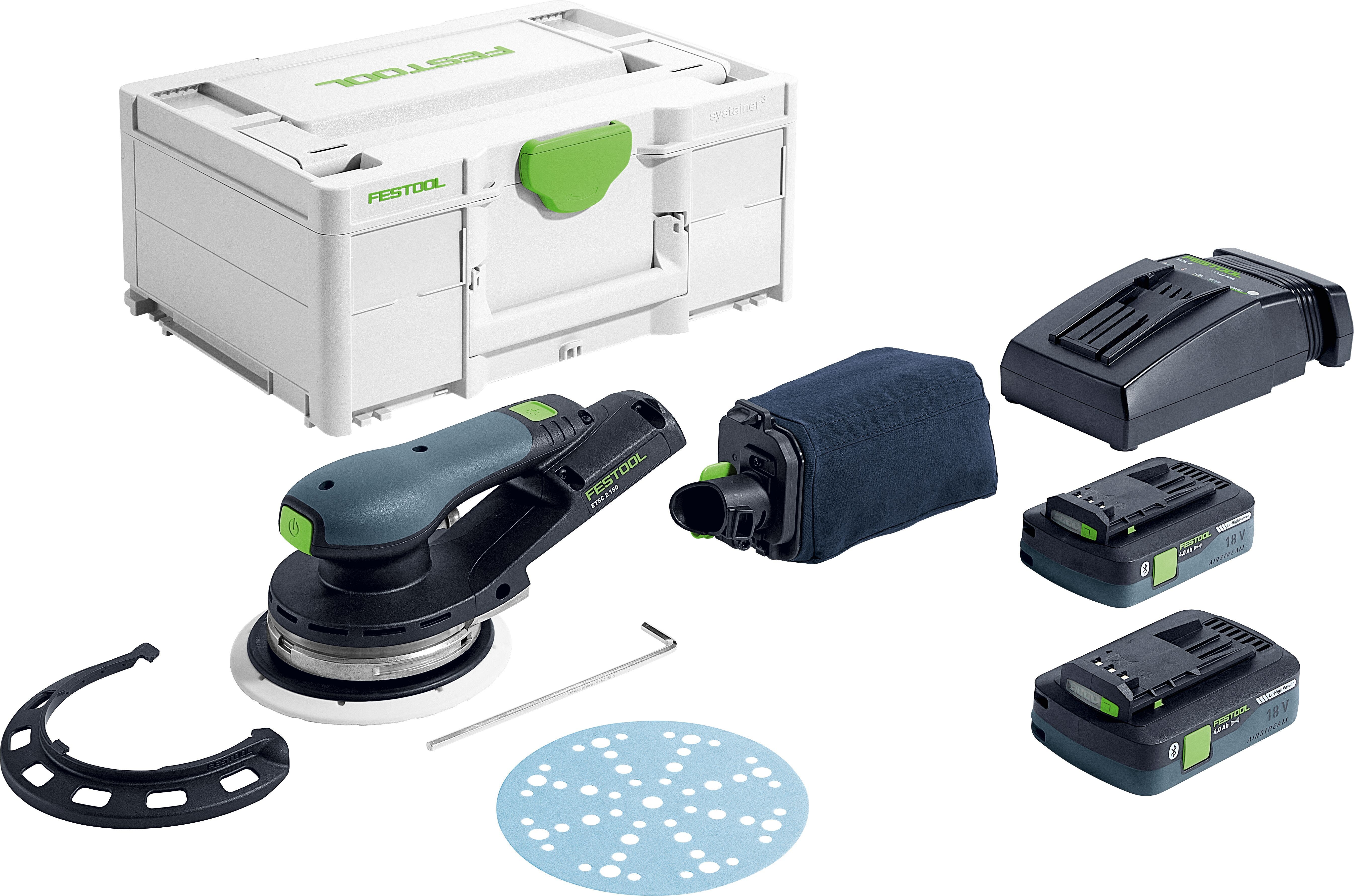 Festool ETSC 2 18V Cordless Random Orbital 3.5mm Sander