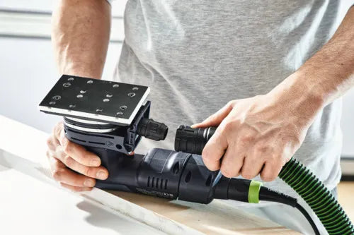 Festool RTSC 400 18V 80mm x 133mm Cordless Orbital 1/4 Sheet Sander Bluetooth 3.0Ah Set in Systainer 578936