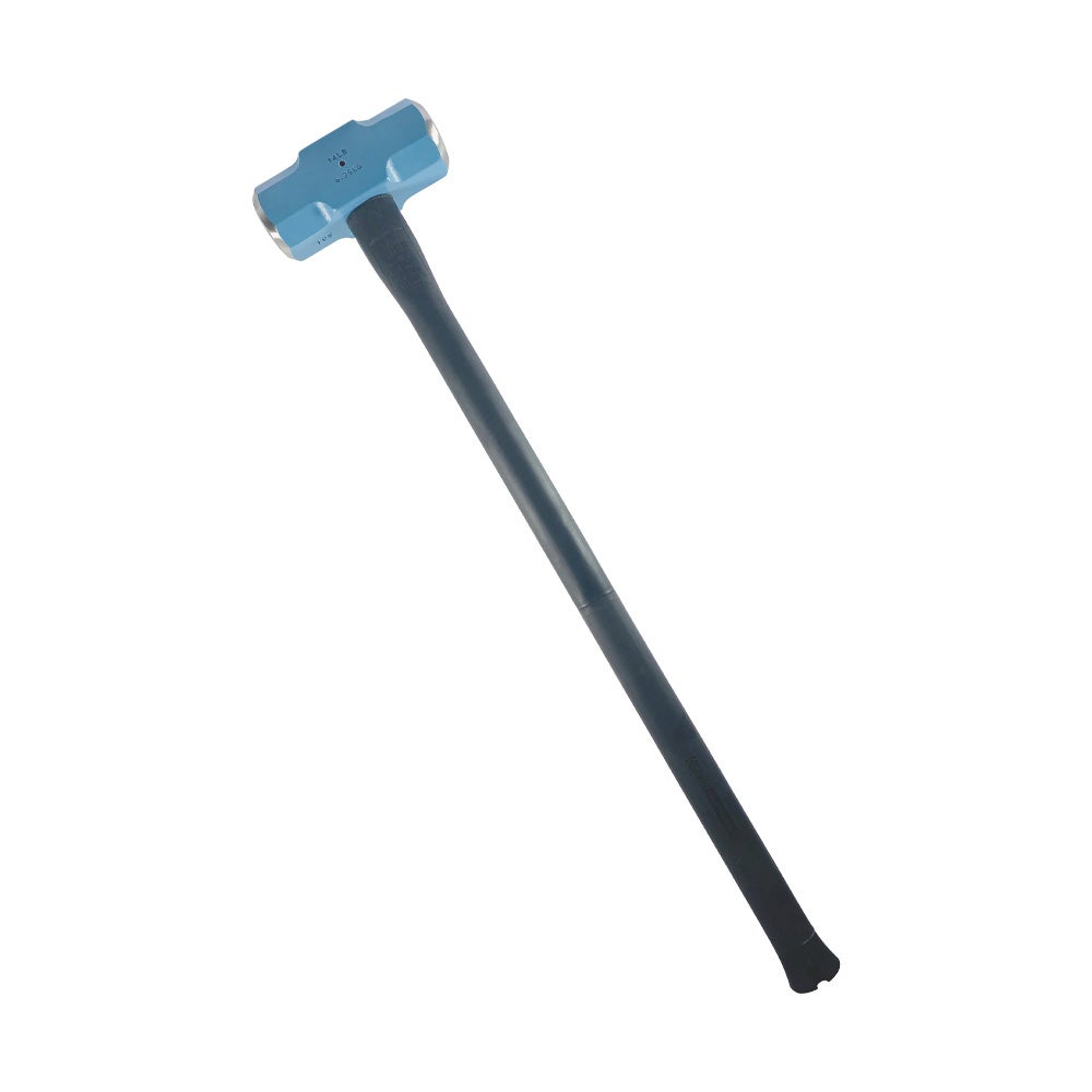Mumme 6.35kg (14lb) Sledge Hammer Normalised With Pinned Steel Core Black Fibreglass Handle 5HSNFRH14
