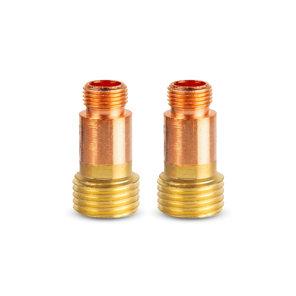 Unimig Gas Lens Body Stubby Suit 17/18/26 1.6Mm Qty 2 Pstb45V43