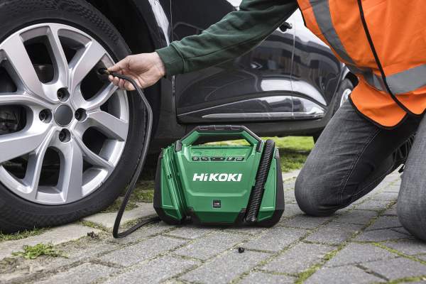 HiKOKI Bare 18V Inflator with High Pressure and Volume Mode UP18DAW4Z