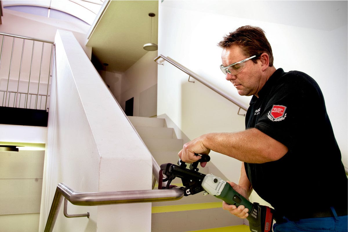 18V Tube Belt Sander Bare (Tool Only) RB 18 LTX 60 (600192850) by Metabo