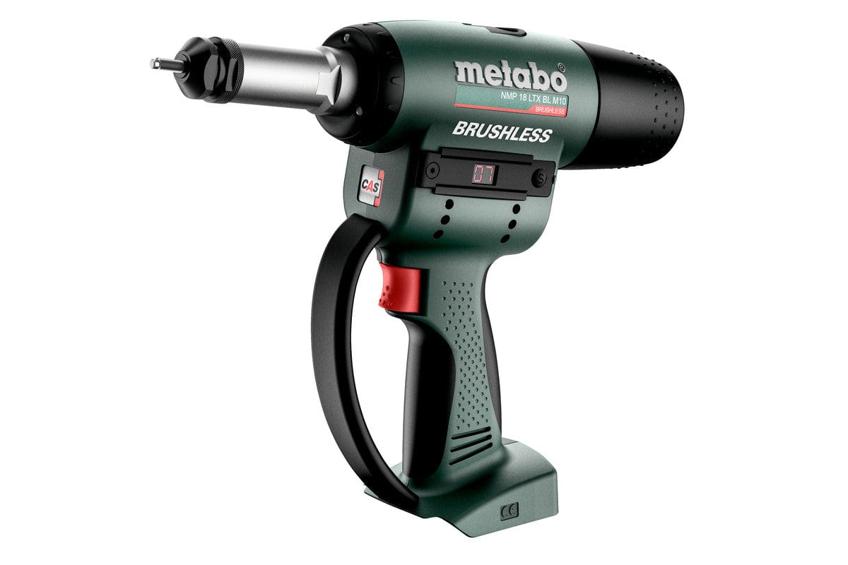 18V Rivet Nut Gun Bare (Tool Only) NMP18LTXBLM10 (601788840) by Metabo