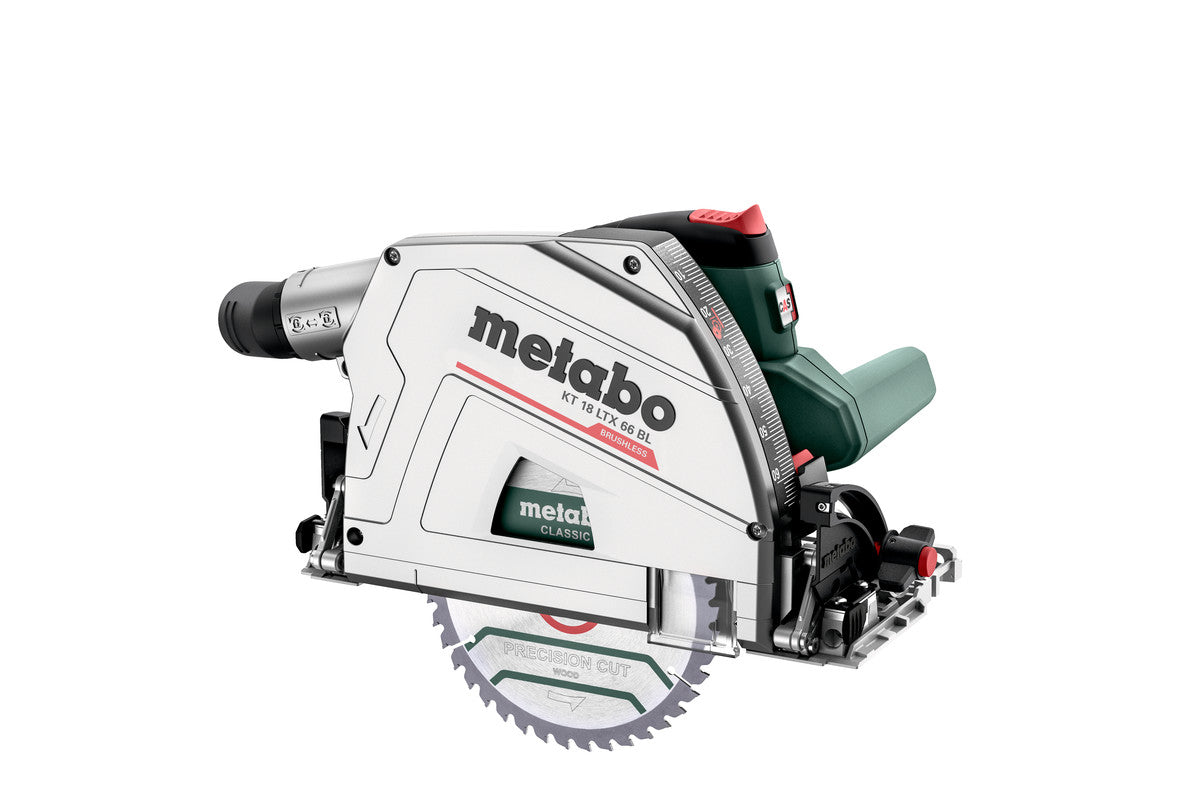 18V Plunge Saw Bare (Tool Only) KT18LTX66BL (601866840) by Metabo