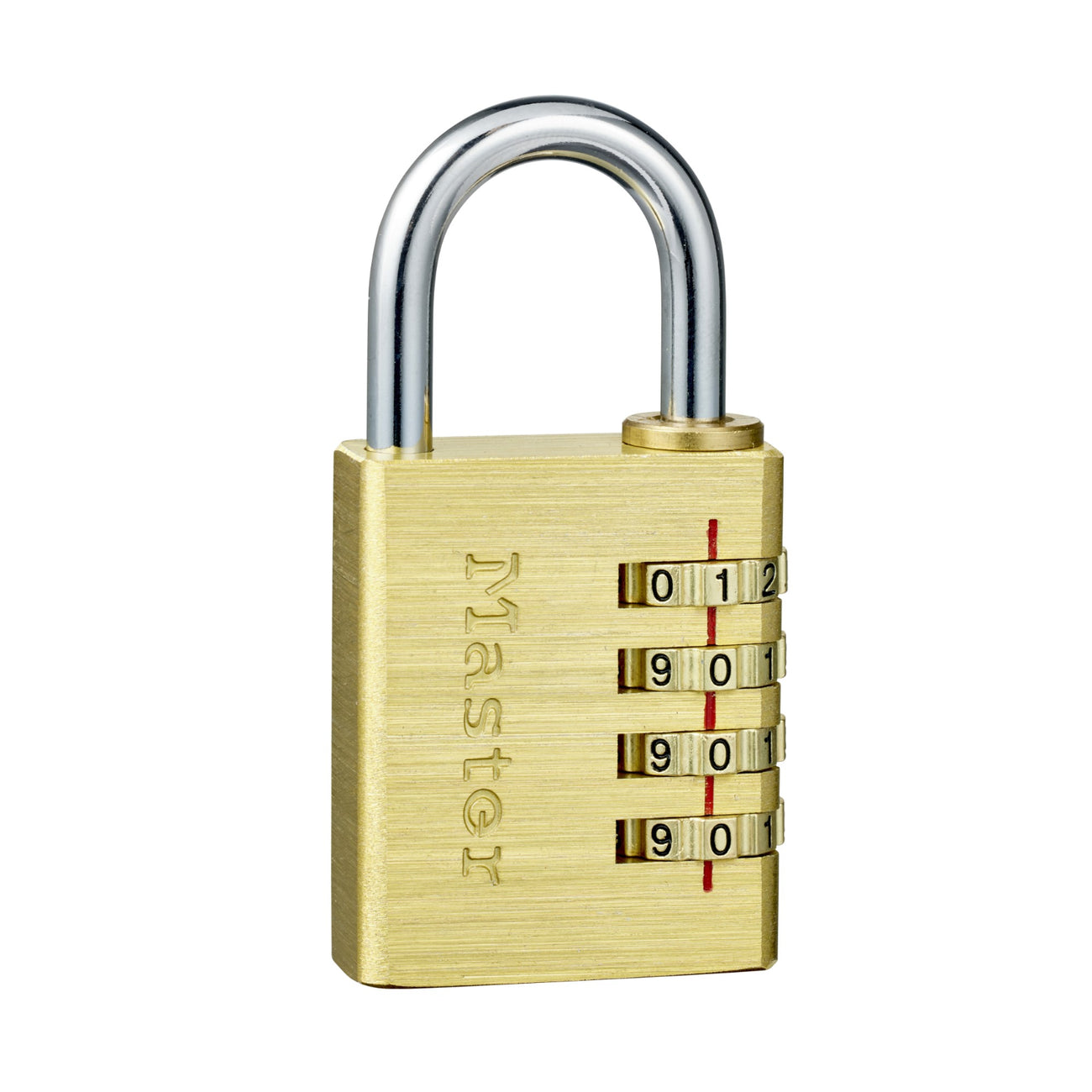 Master Lock 40mm Brass Combination Padlock 604DAU