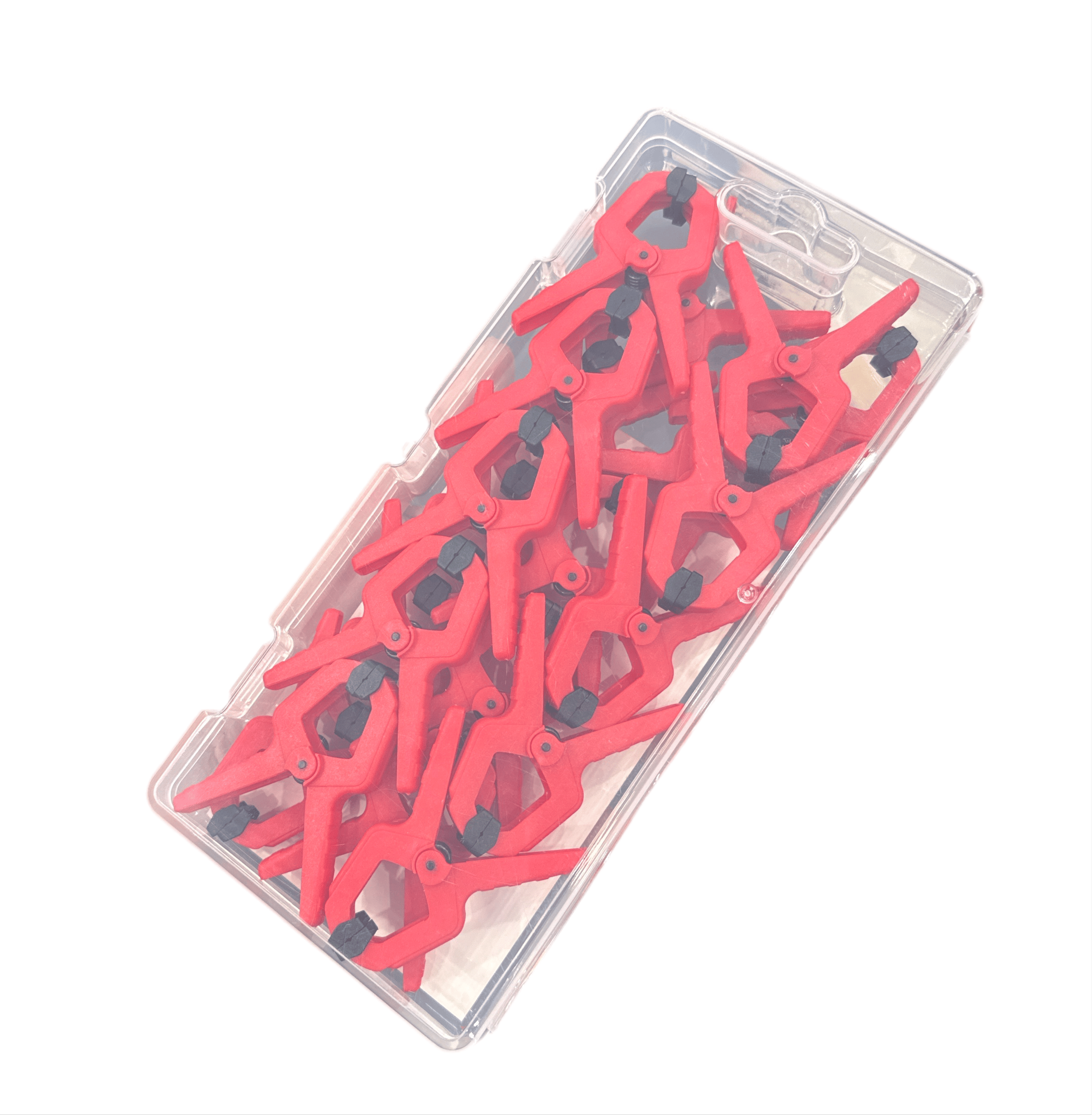 Duratec Micro 20Pce Set of 25mm (1") x 50mm (2") 825 Spring Clamps DT82510000